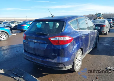 2016 Ford C-Max Hybrid Sel from USA, damaged, VIN 1FADP5BU9GL101577